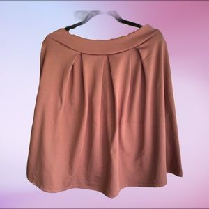 See You Monday Soft Front Pleat Skirt